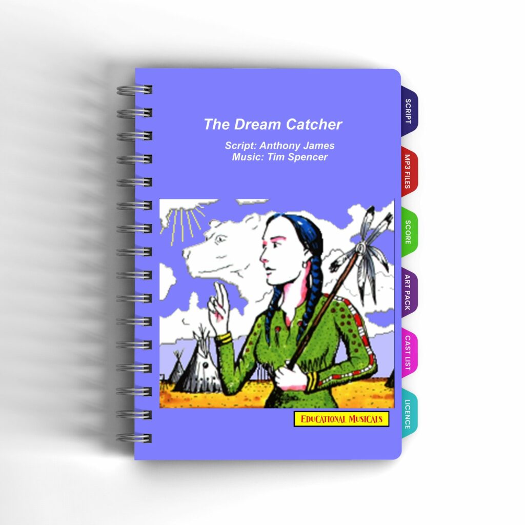 North American Indians Primary History Resource - The Dream Catcher musical front page