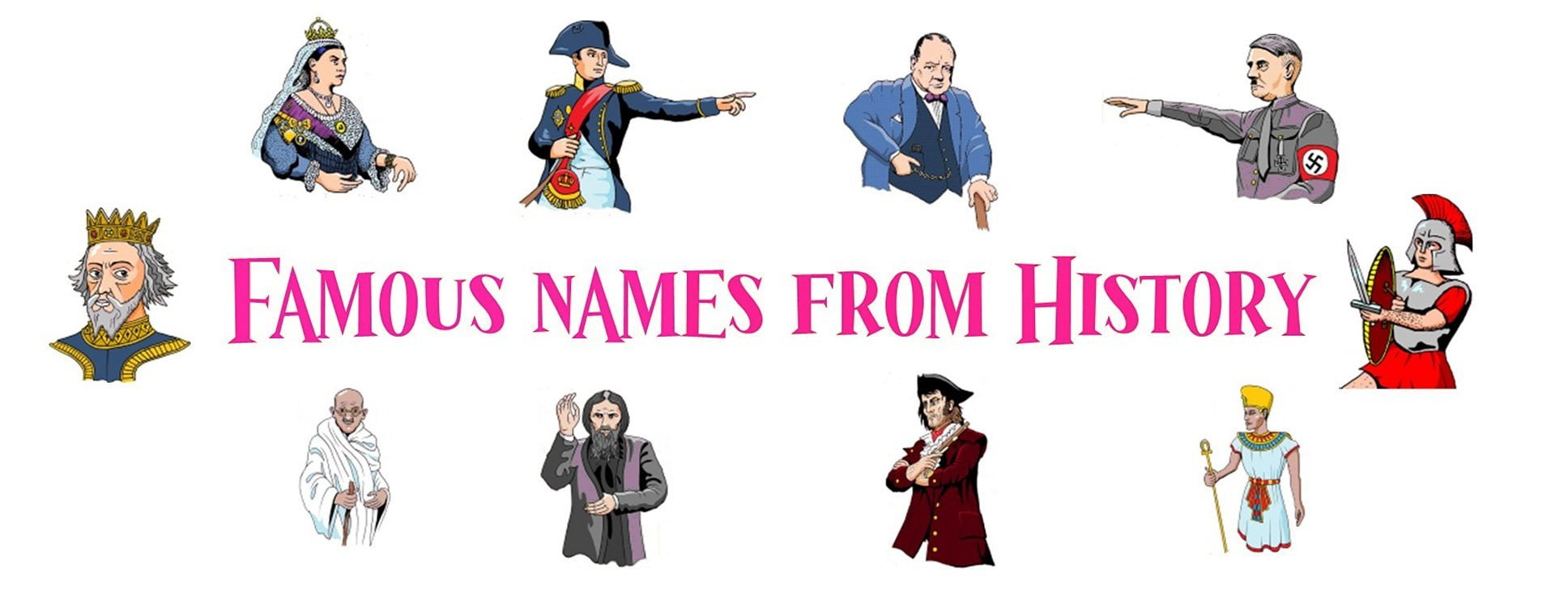 Top 20 Famous Names