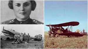 Primary resouce three pictures together the of Night Witches