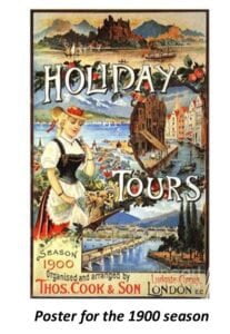Thomas Cook 1900 holiday poster